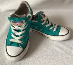 Converse Teal All-Star Madison Ox Low Top Shoes Sneakers Youth Size 13 866374F