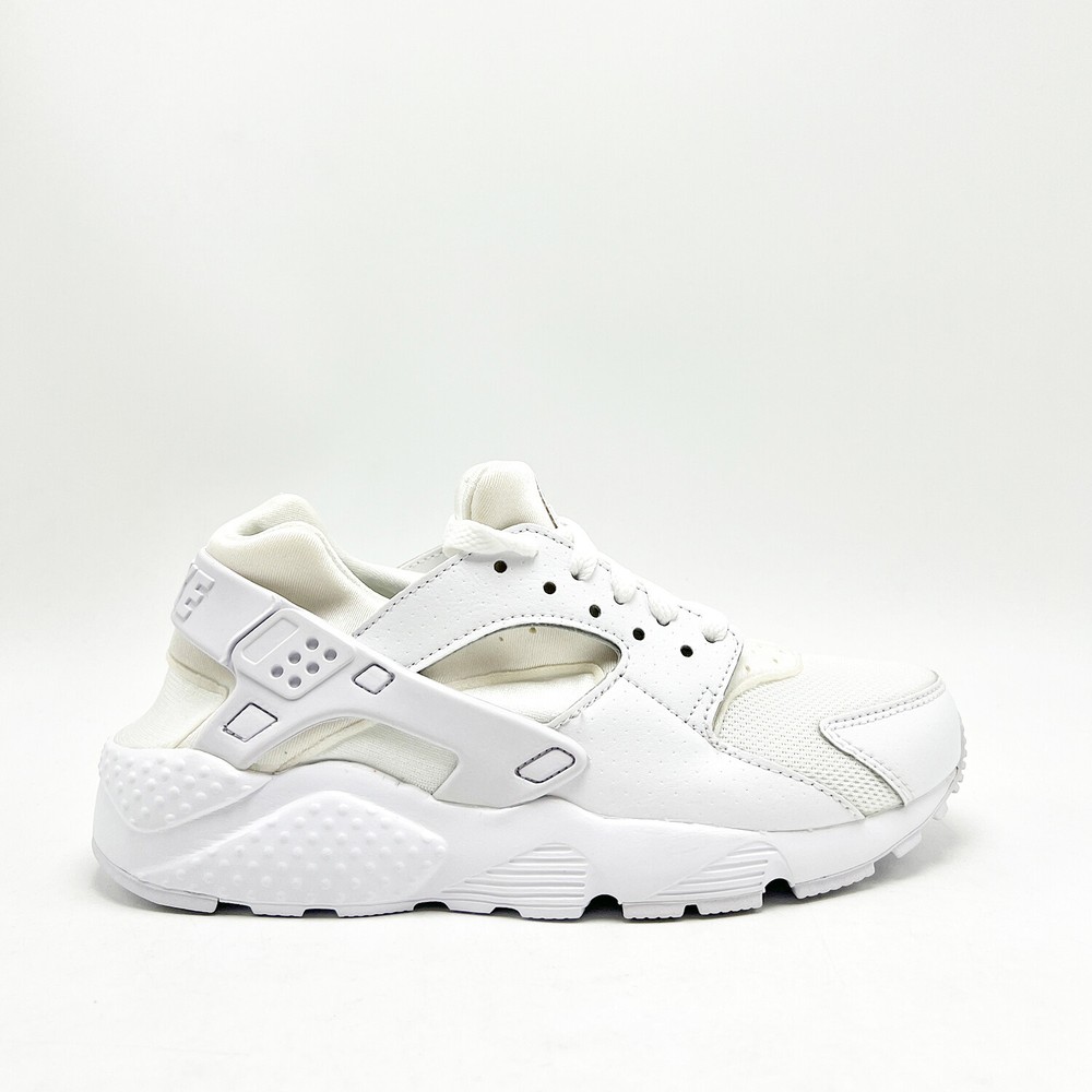 *NEW* Youth Nike Huarache Run GS J White (654275 110), Sz 5.0 / 5.5