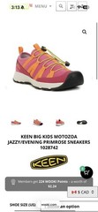 KEEN unisex child Motozoa Comfortable Easy On Breathable Lightweight size 4