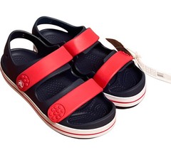Kids‘ Crocband™ Cruiser Sandal Red/Navy Size 3 NWT