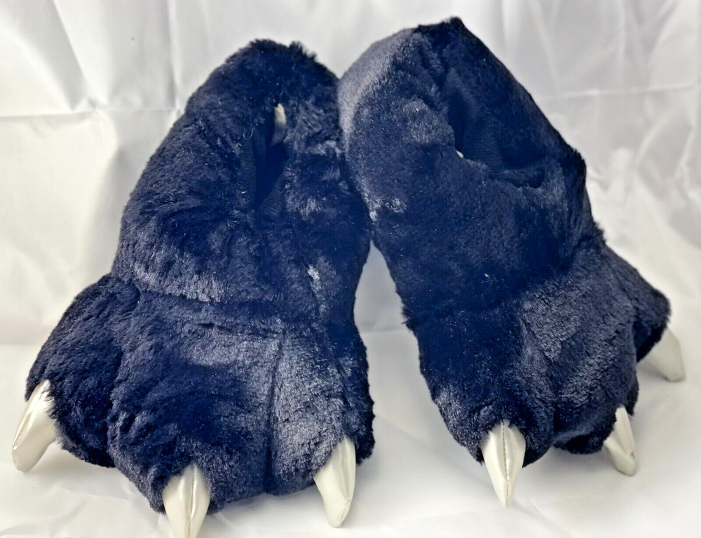 FlashLights Slippers – Black- Size M (12/13)