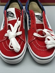 Vans Shoes Sk8-low Reflect Check Flame Multi Model VN0A7Q5L448