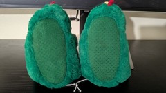 Gymboree Dinosaur Plush Slippers New With Tags Size 5-6 Boys Girls Slippers New