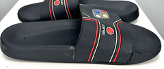 Wonder Nation Retro Video Game Controller Slide Sandals Kids 4-5 Gamer Slippers