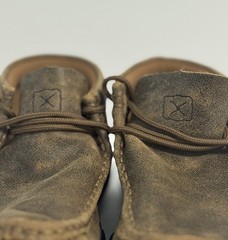 Twisted X Kids’ 12.5 Chukka Driving Moc Boots Brown Leather