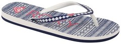 Roxy Girl’s Pebbles VI Sandal – Blue / White / Pink – New