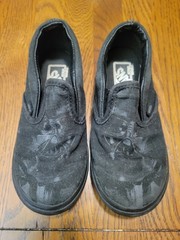 Vans Star Wars Darth Vader Toddler Size 10 Slip-On Shoes – Limited – Gently Used