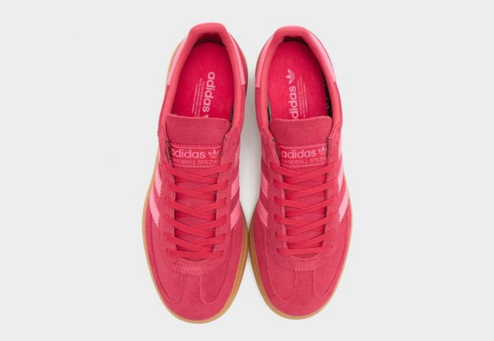 Sz 7Y – Adidas Handball Spezial J ‚Ruby Red Lucid Pink‘