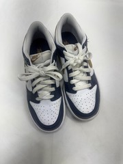 Nike Dunk Low White-Wheat-Midnight Navy Sz 6Y FB9109-111