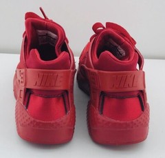 NIKE HUARACHE RUN (GS) UNIVERSITY RED [654275-600] US 6Y (BARELY USED)