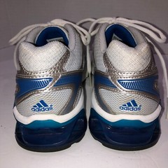 Adidas Galaxy Boost Boys Size 5 Gray Lace Up Running Shoes Athletic Sneakers