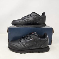 Reebok Classic Leather Little Kid ‚Triple Black‘ / 50170 / Youth Size 2.5