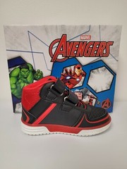 Marvel Avengers Kids High Top „Light Up“ Sneakers Size US 9 / EU 25