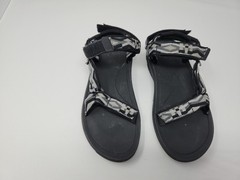 Teva Hurricane XLT Grey Black Sandals Youth Shoe Size USA 5 UK 4 EU 37 & Jn 23.5