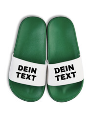 Kids Flip Flops Print Wish Text Personalised Gift Boys Girls