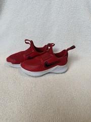 Nike Kids Flex Runner Red 10C Slip On Light Weight Breathable No Lace