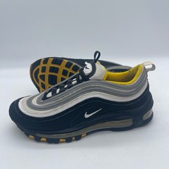 Nike Air Max 97 GS 921522-005 Youth Size 4.5Y Running Shoes Black Yellow Sneaker