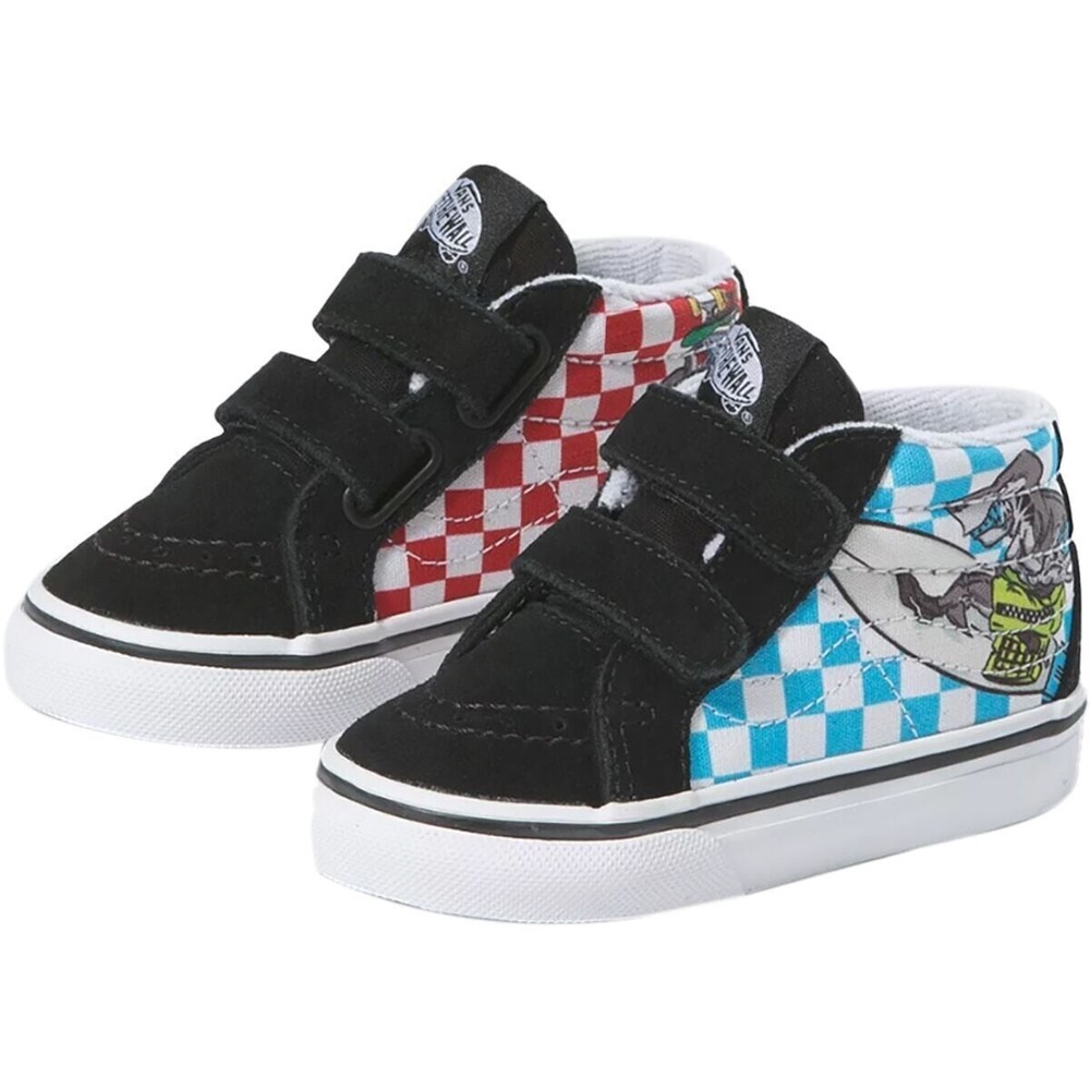 Vans Sk8-Mid Reissue V (Xtreme Sharks) Toddler Shoes Size 4T