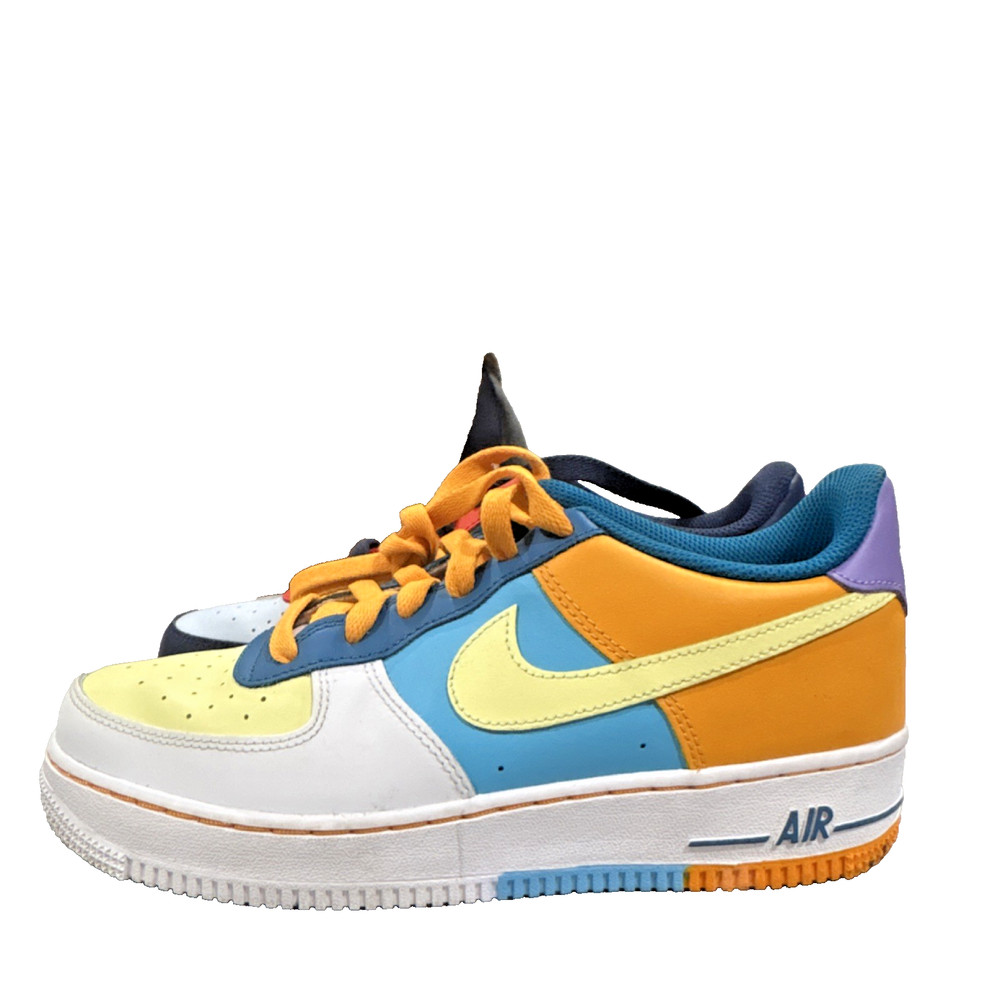 Nike Air Force 1 Low Multicolor Teens Low Top Athletic Sneakers