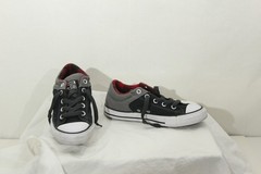 Converse All Star Chuck Taylor Two Tone Gray Low Top Sneaker Shoe Youth Sz 2