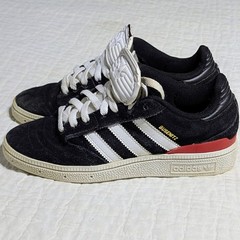 Adidas Busenitz Youth 4 Black Pre-Owned B22767 Mens 4 EU 36 2018 Sneakers Shoes