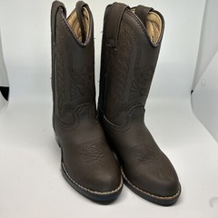 Durango Eagle Western Cowboy Boots BT804 Kid’s Size 8.5 D US Brown Rodeo
