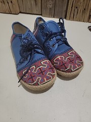 Recreation Shoes Size 7(40) With Ethnic Pattern (26)