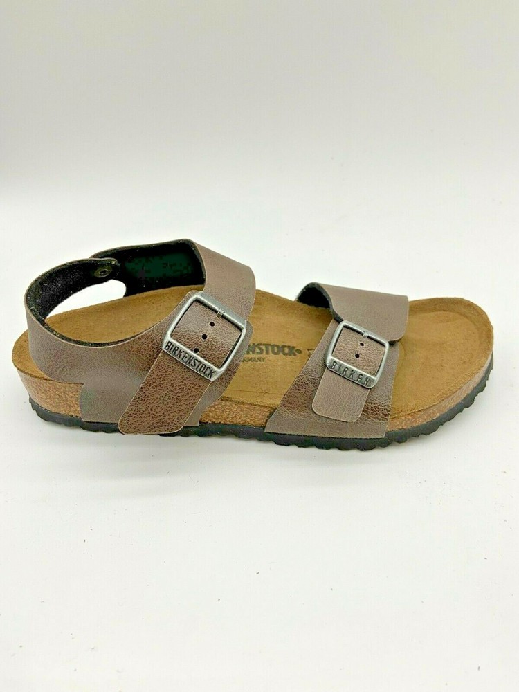 Birkenstock Brown New York Kids BS Sandals Size Narrow Fit