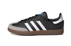 Adidas Samba OG J Black White Gum GZ8349