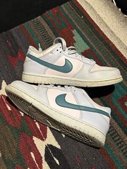 Nike Dunk Low Mineral Teal Pink Grey FD1232-002 Gs Gradeschool Kids Size 2Y