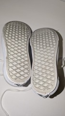 Vans Old Skool All White Canvas Sneakers Men’s 3.5 Women’s 5.0 Low Top