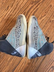Adidas YEEZY QNTM Teal Blue Infants Toddlers Size 9K Kids Sneakers