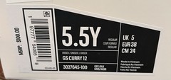 Under Armour Curry 12 Anti Gravity Youth 5.5