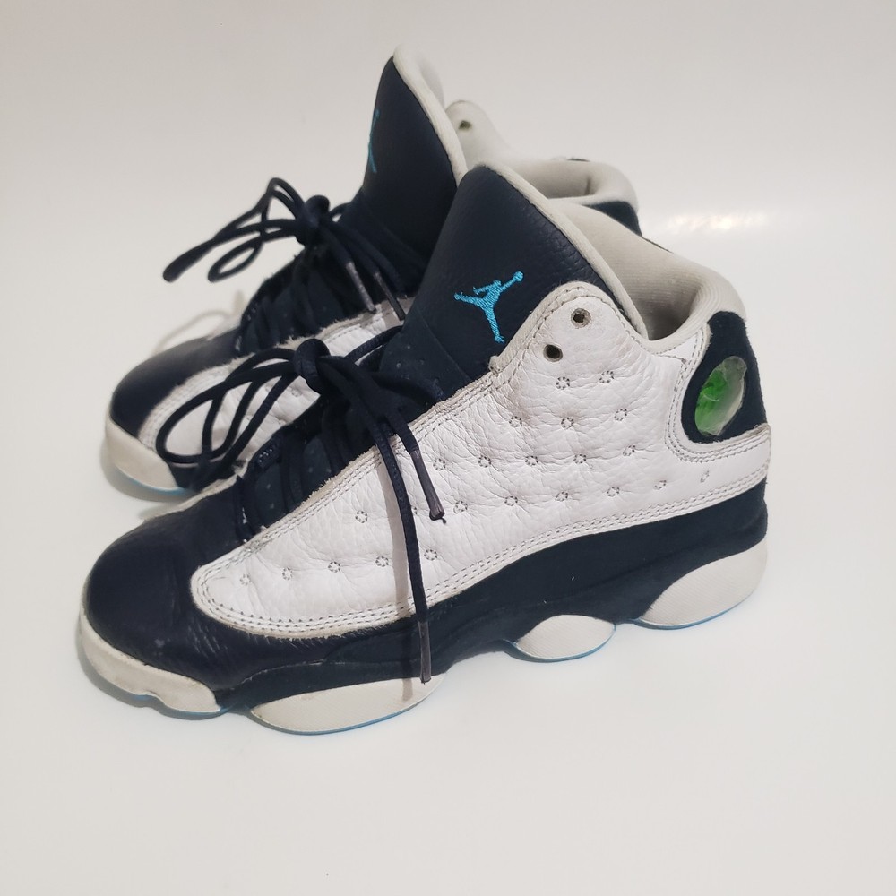 Nike Air Jordan 13 Retro Obsidian Powder Blue GS Size 4Y Women’s 5.5 DJ3003-144.