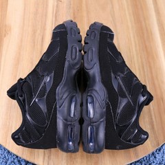 Nike Air Max Plus Black Dark Grey Low Mesh Shoe Sneaker DR7996-001 Toddler Sz 9C
