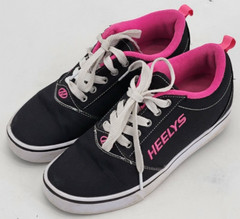 Heelys Pro 20 HE100760H Skate Shoe Youth Girls Size 5 Black & Pink