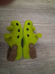 Crocs Shrek Toddlers Size C9 Classic Clog Green Dreamworks Movie Slip-On Childen