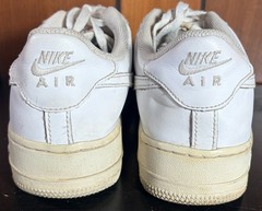 Nike Air Force 1Triple White Low Top Sz 7Y or Womens 8.5