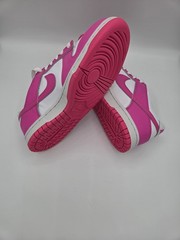 Nike Dunk Low (GS) Pink/White Low Top Sneakers US 5.5 New w/ Box FB9109-102