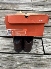 VTG Nike Air Max Goadome 311568-222 ACG Boots Baroque Brown Leather Size 3 Y