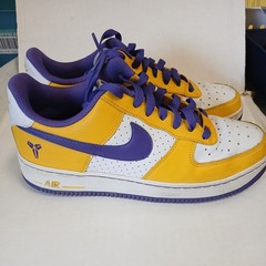 2009 Nike AF1 Air Force One „Kobe Bryant“ Mamba Maize Youth Size US 6.5Y Boys