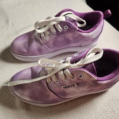 Heelys Pro 20 Prints Lavender Purple Wheeled Sneaker Youth US Size 6