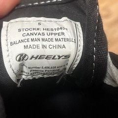 shoes heelys size 5