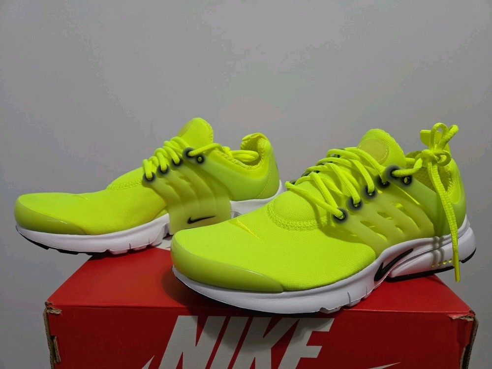 Nike Presto (GS) Volt/Black-White DO1379-700 Size 5Y/6.5 Women’s New