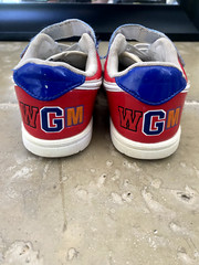 A Bathing Ape BAPE STA Shark Low – Red/Blue/White – Size US 13Y – Rare Colorway