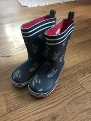 CatiMini Unisex Blue Rubber Boots size EU 25/26
