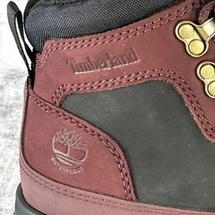 New No Box Timberland Converge Shell Toe Boot Burgundy Nubuck Youth Size 2.0