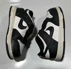 Nike Dunk Low Toddler Size 8C Panda White Black CW1589-100 TD Baby Sneakers