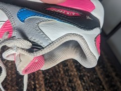 Nike Air Max 90 kids Size 7c White/Blue/Pink