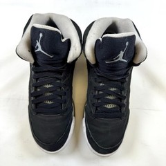 Air Jordan 5 Retro Moonlight Oreo 440888-011 GS Youth 7Y Black White Shoes